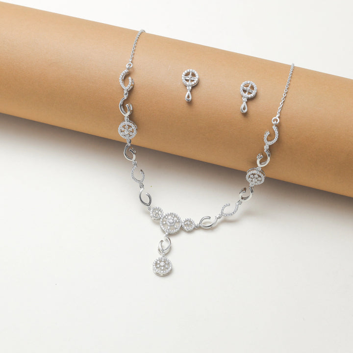 Sparkle necklace set - tassyasilver.com