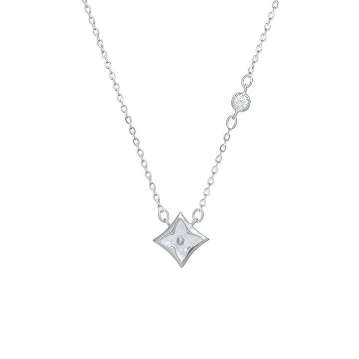Starlight Petal Chain Pendant 2 - tassyasilver.com