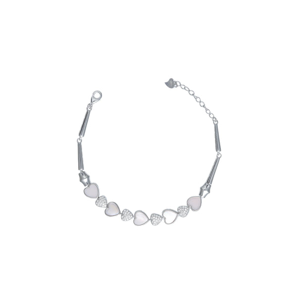 925 Silver Sweetheart Glow Bracelet