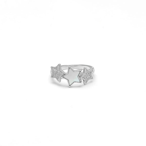 Three Star Ring - tassyasilver.com