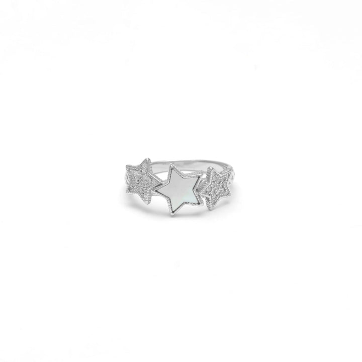 Three Star Ring - tassyasilver.com