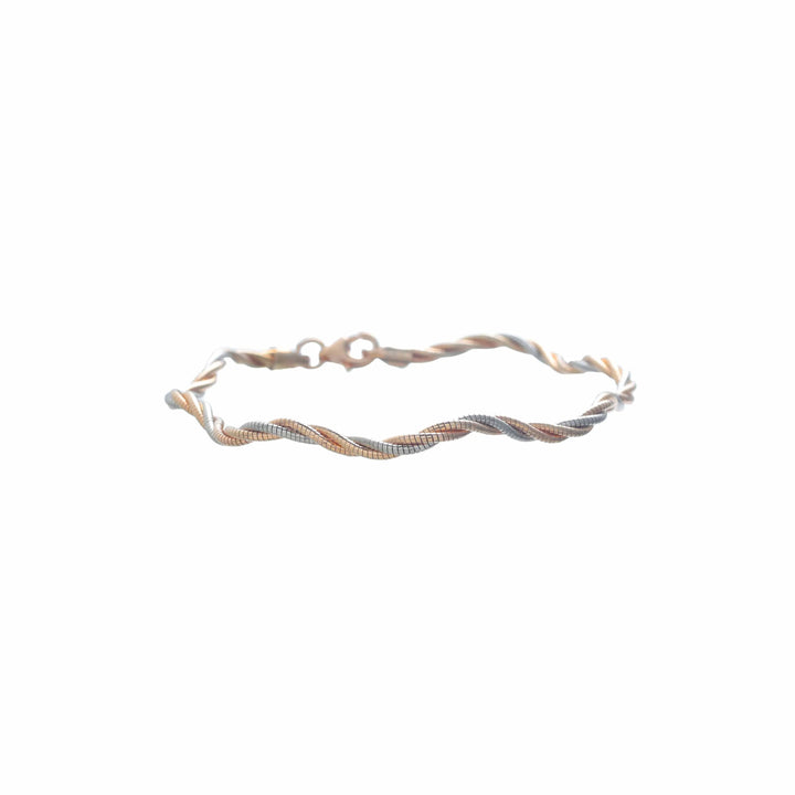 Tricolor Twisted Elegance Kada - tassyasilver.com