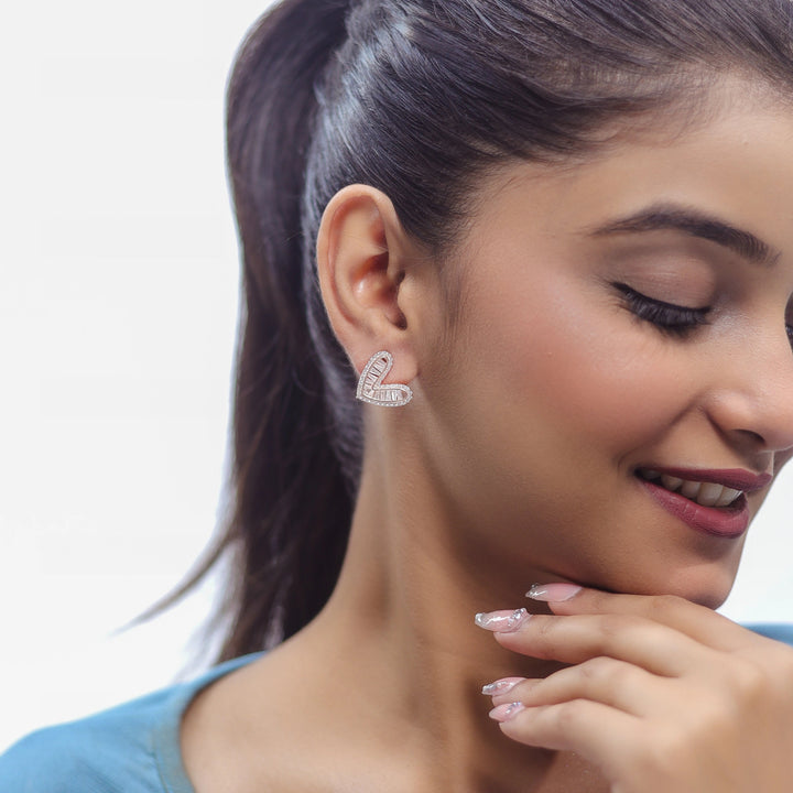 Velvet Heart Earrings - tassyasilver.com